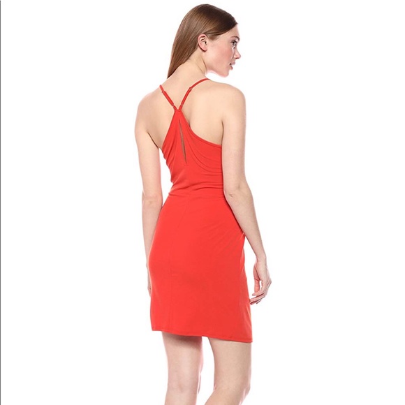 BCBG red wrap dress - Picture 2 of 5